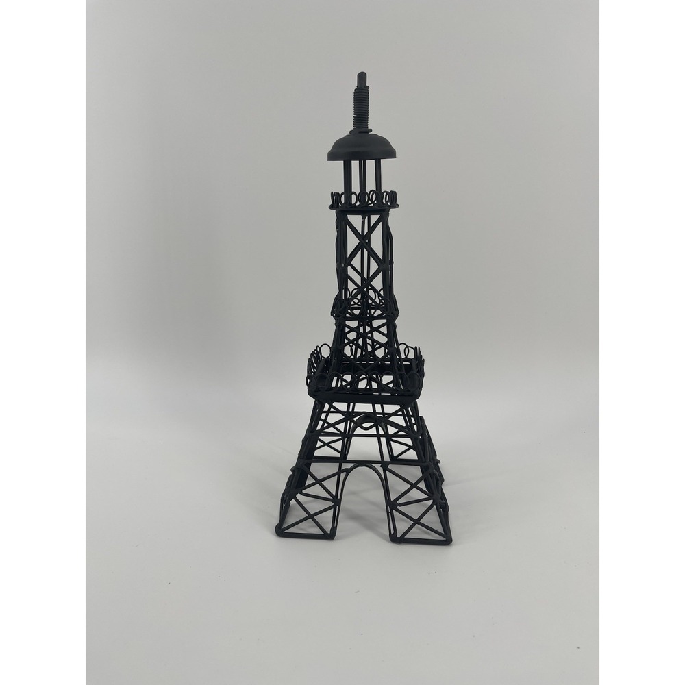 Eiffel Tower Metal Decor Black Table Centerpiece Paris Style Home Accent